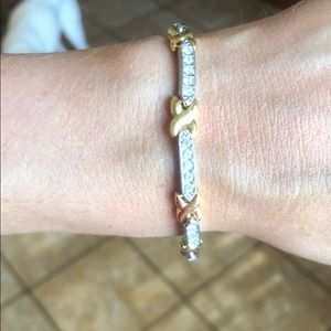 Two-tone bracelet